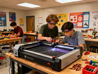Laser cutters in education